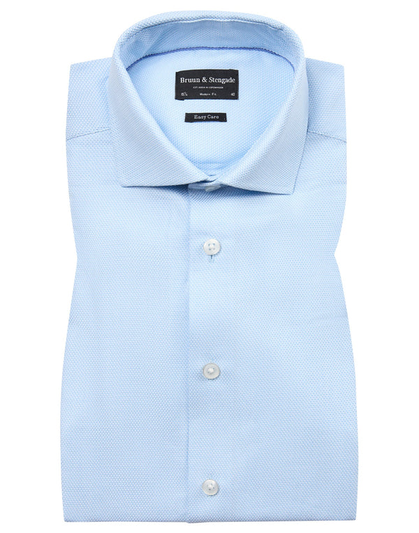 BS Bastian Modern Fit Shirt - Light Blue