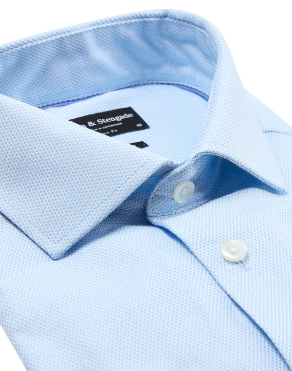 BS Bastian Modern Fit Shirt - Light Blue