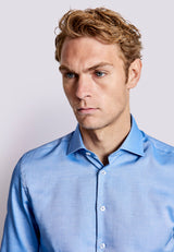 BS McKay Slim Fit Shirt - Blue