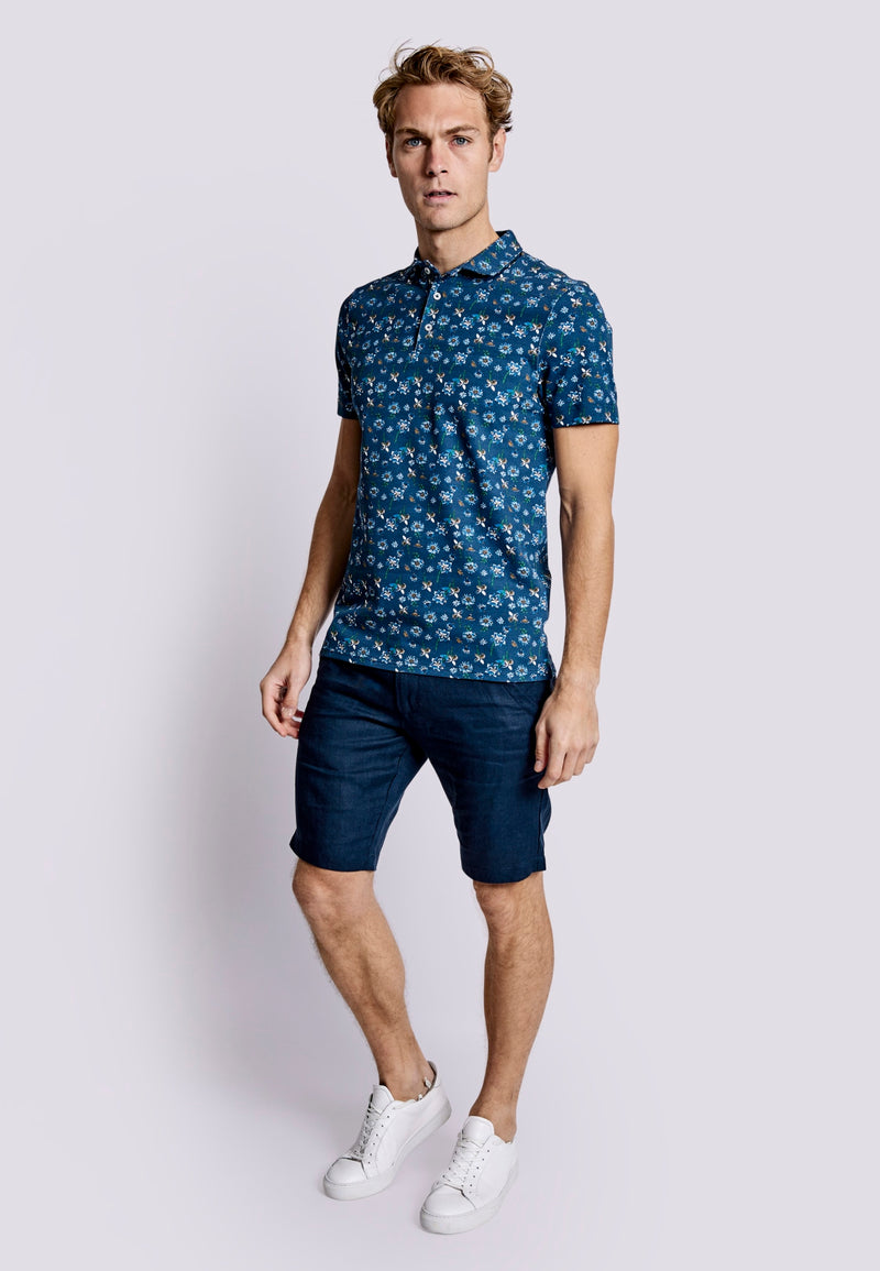 BS Rocky Regular Fit Polo Shirt - Navy