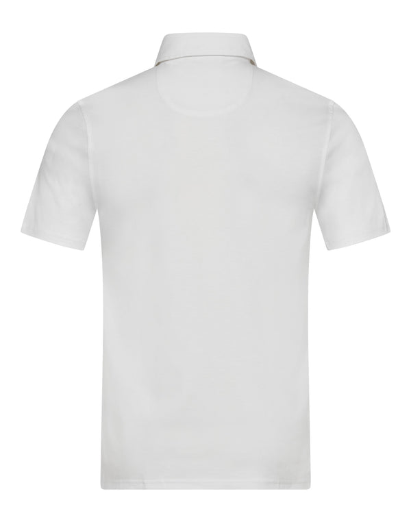 BS Cayo Regular Fit Polo Shirt - White