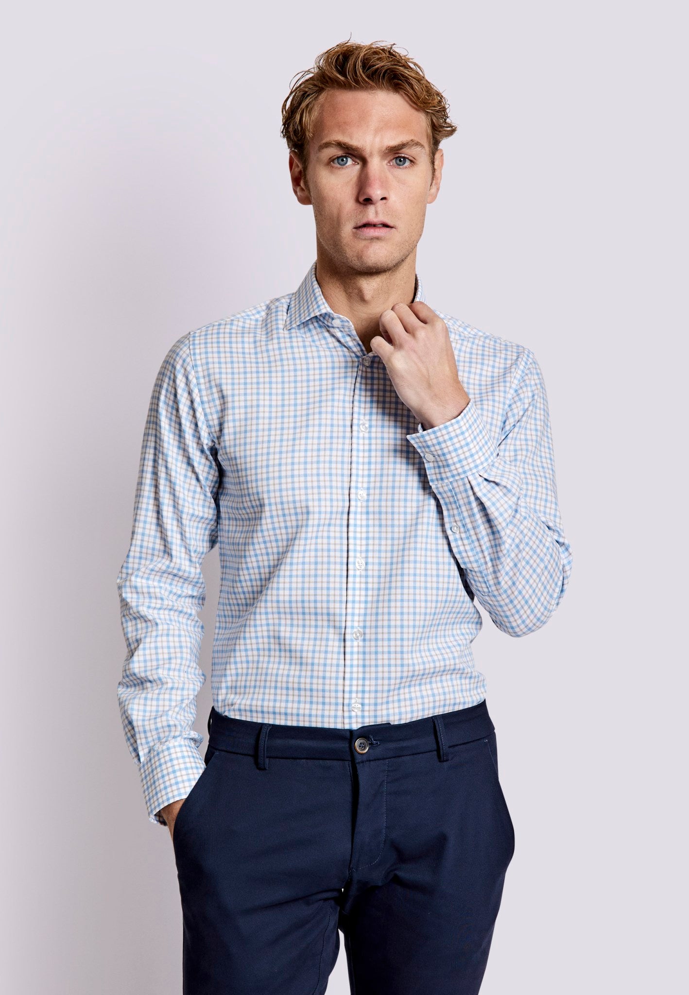 BS Ferdinand Modern Fit Skjorte - White