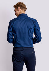 BS Colman Slim Fit Shirt - Navy