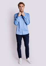 BS McKay Slim Fit Shirt - Blue