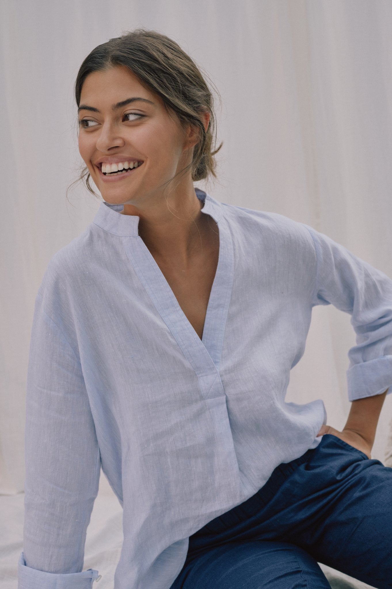 BS Eulalia Skjorte - Light Blue