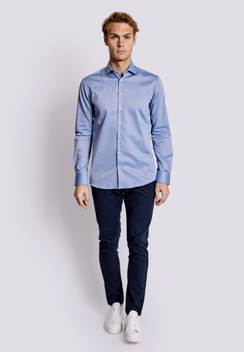 BS Pirlo Modern Fit Shirt - Blue