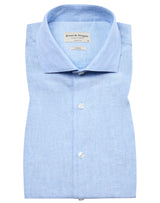 BS Sevilla Casual Slim Fit Shirt - Light Blue