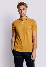 BS Monir Regular Fit Polo Shirt - Tan