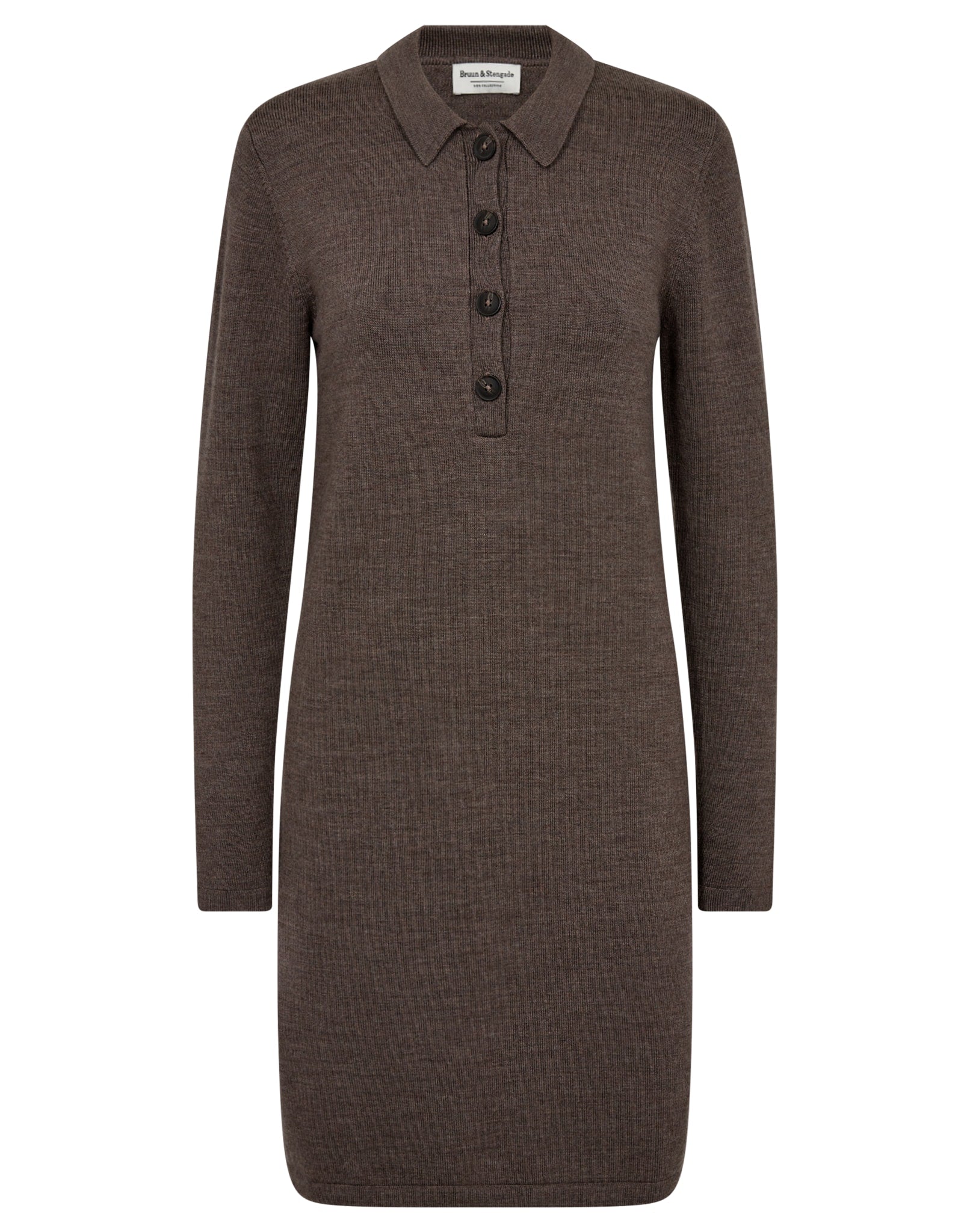 BS Rava Regular Fit Dress - Dark Brown