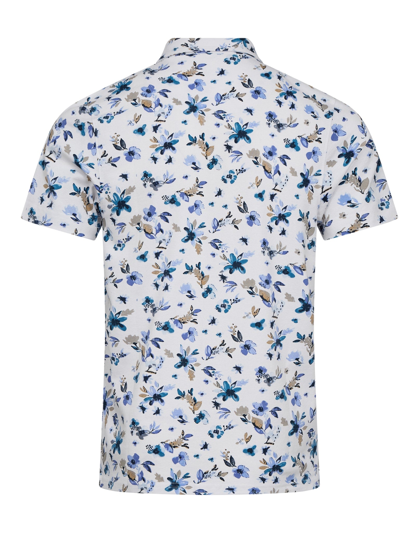 BS Hermanos Regular Fit Polo Shirt - White