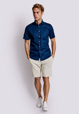 BS Gandia Casual Modern Fit Shirt - Navy