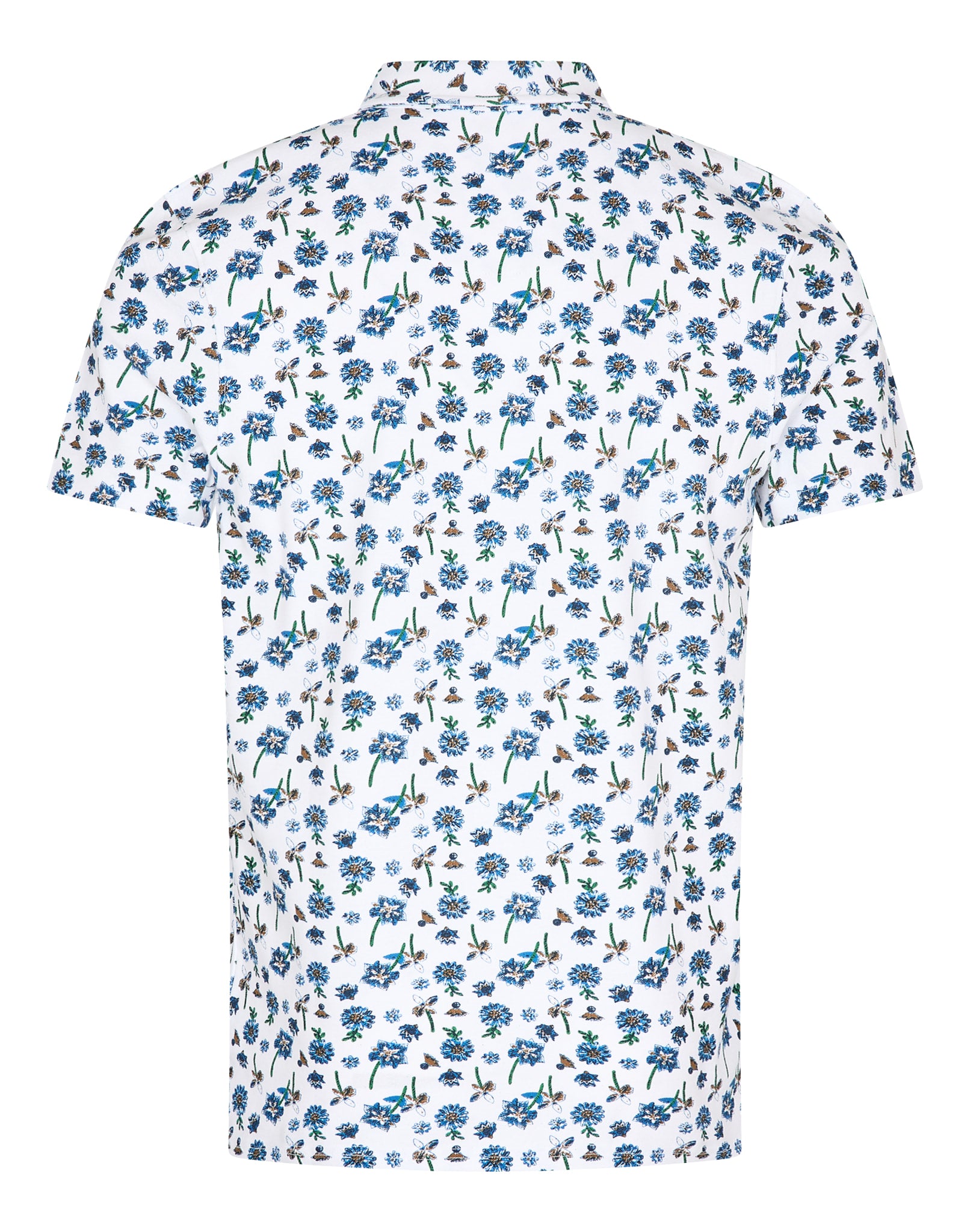 BS Rocky Regular Fit Polo Shirt - White