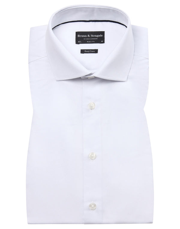 BS Percie Modern Fit Shirt - White
