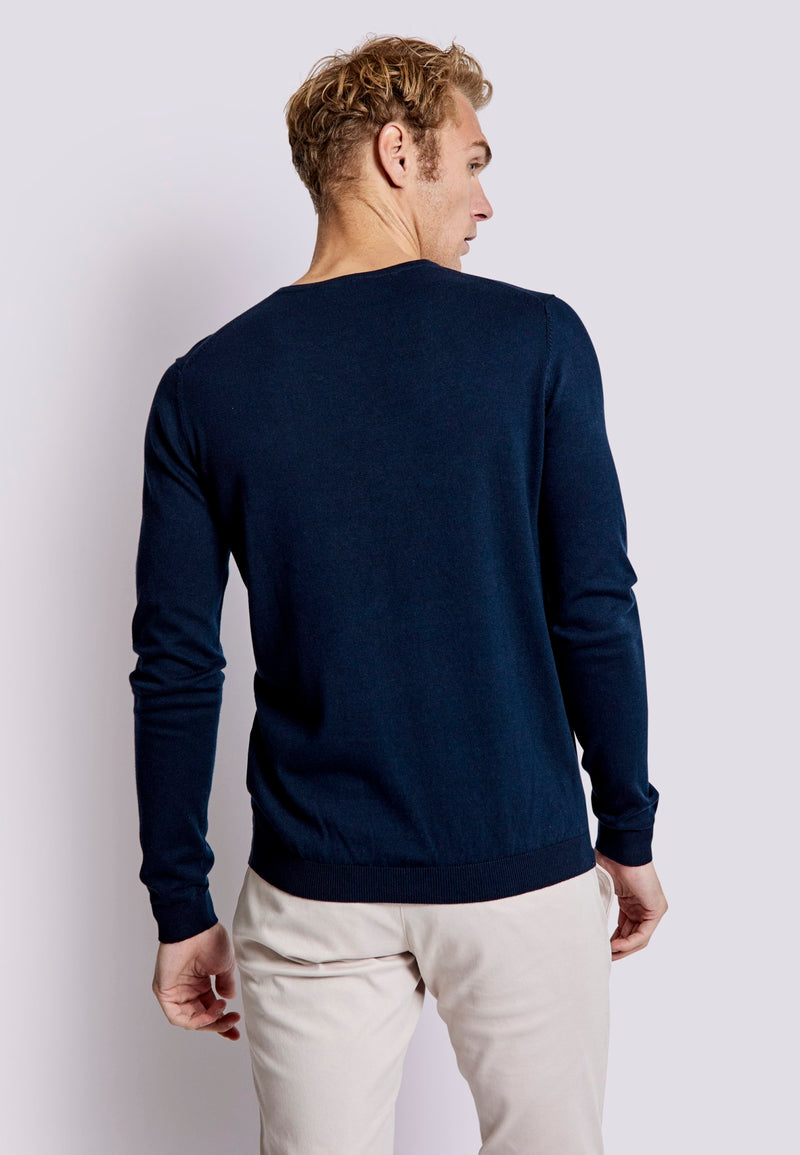 BS Armando Regular Fit Knitwear - Navy