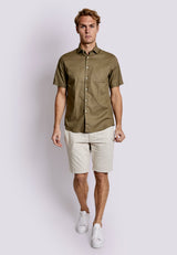 BS Gandia Casual Modern Fit Shirt - Army