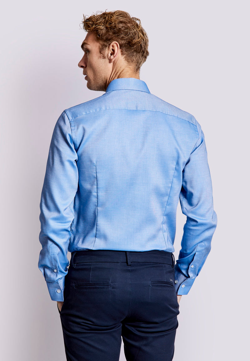 BS McKay Slim Fit Shirt - Blue