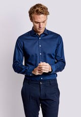 BS Totti Modern Fit Shirt - Navy