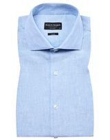 BS Bilbao Casual Modern Fit Shirt - Light Blue