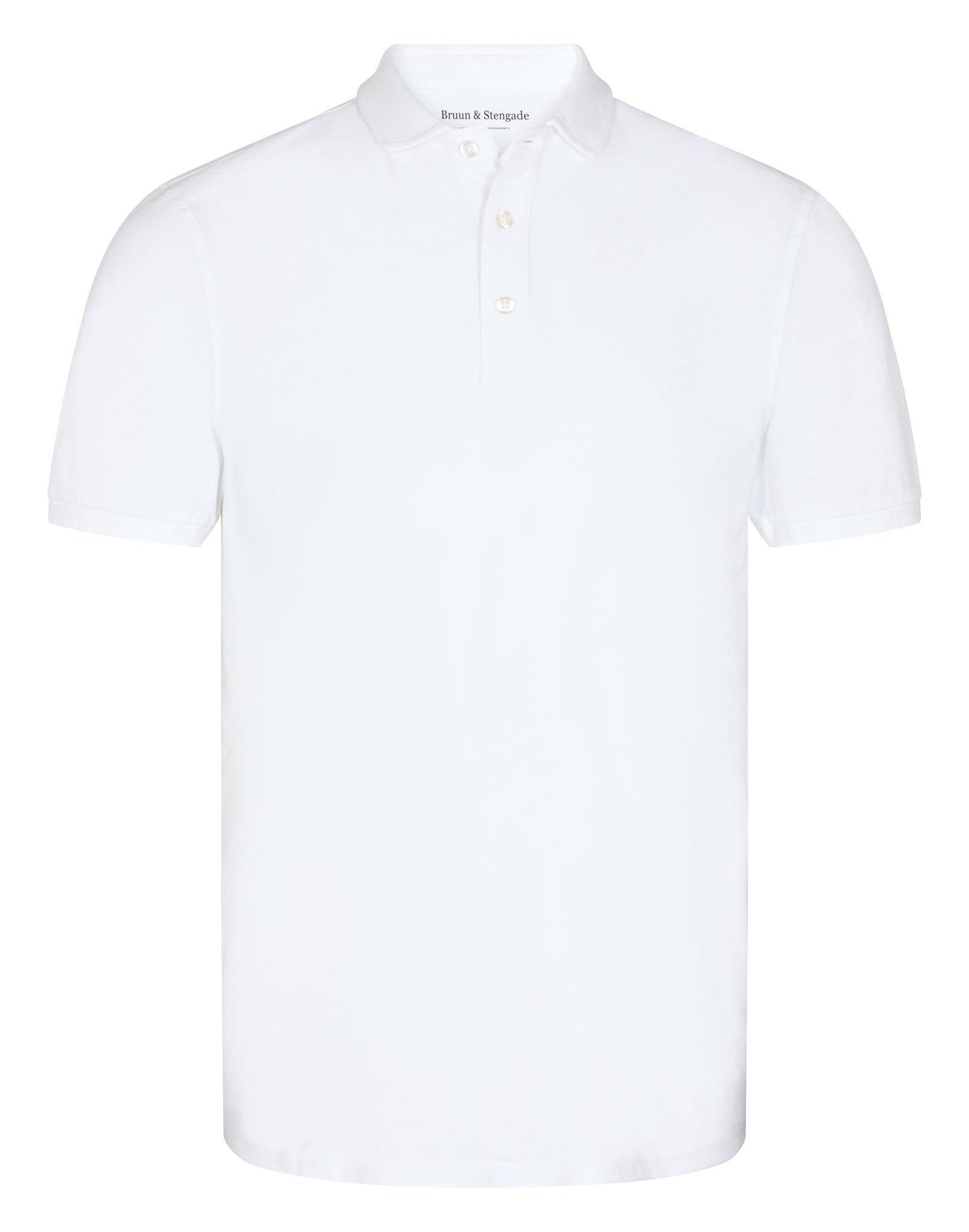BS Monir Regular Fit Polo Shirt - White