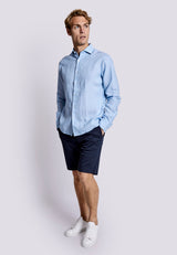 BS Bilbao Casual Modern Fit Shirt - Light Blue