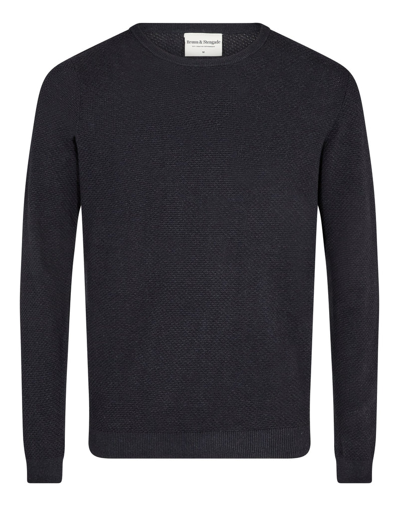 BS Hebert Regular Fit Knitwear - Thunder