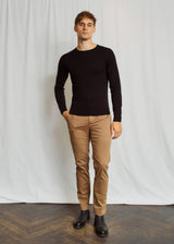 BS Malik Regular Fit Chinos - Sand