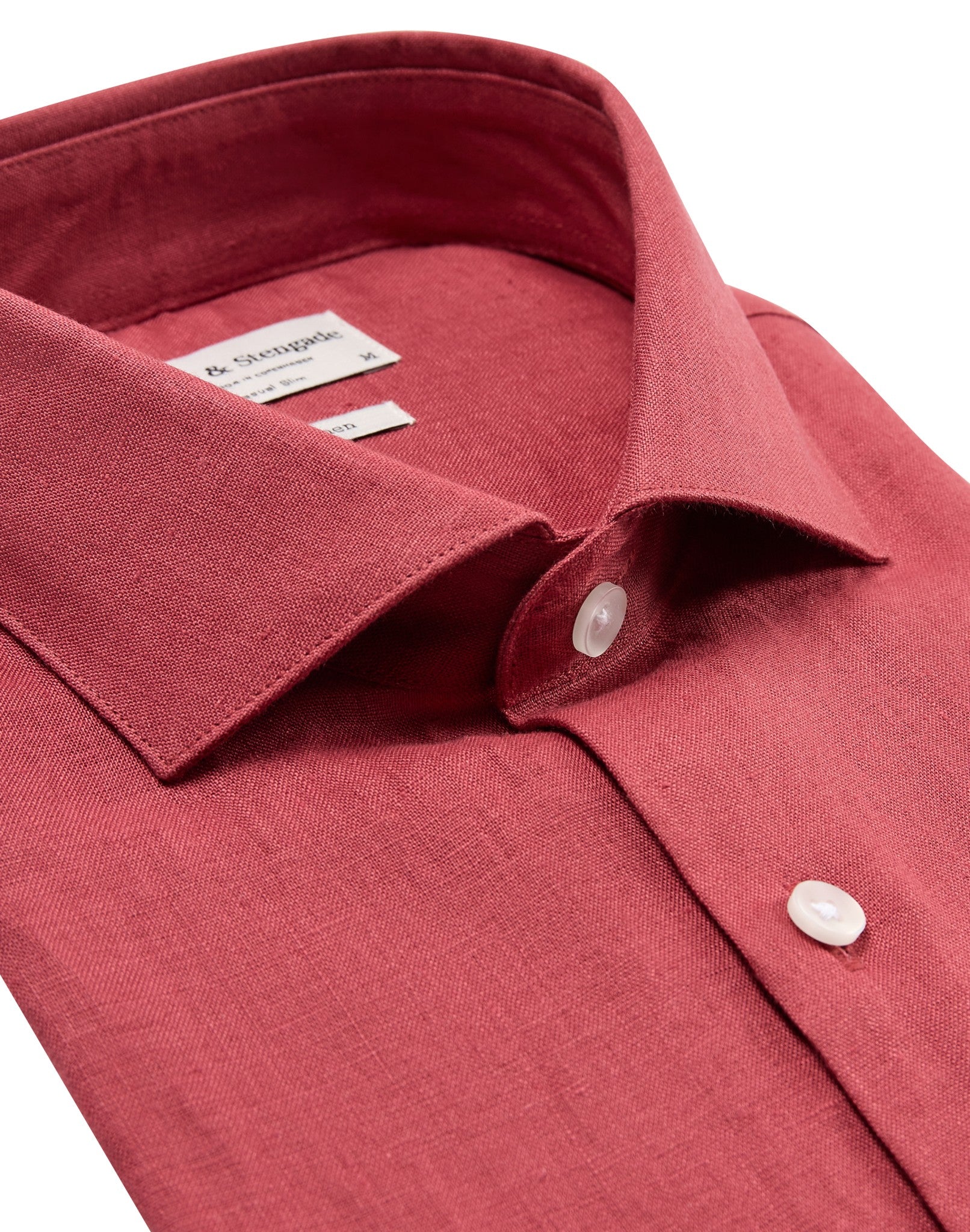 BS Sevilla Casual Slim Fit Skjorte - Rust