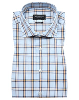 BS Crespo Modern Fit Shirt - Light Blue