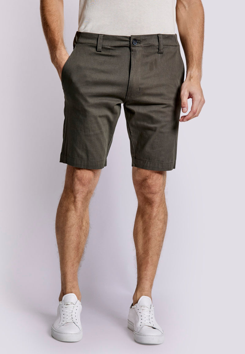 BS Massimo Regular Fit Shorts - Army