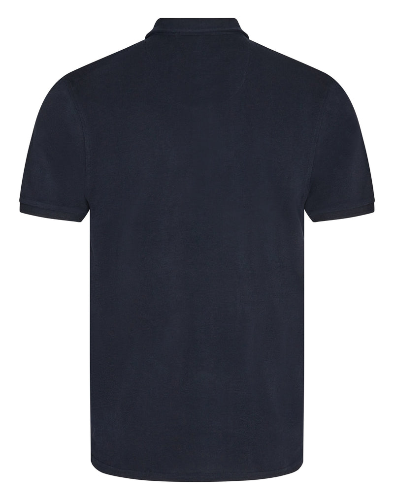 BS Monir Regular Fit Polo Shirt - Navy