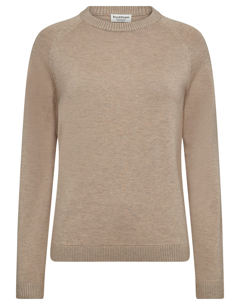 BS Layla Regular Fit Knitwear - Sand