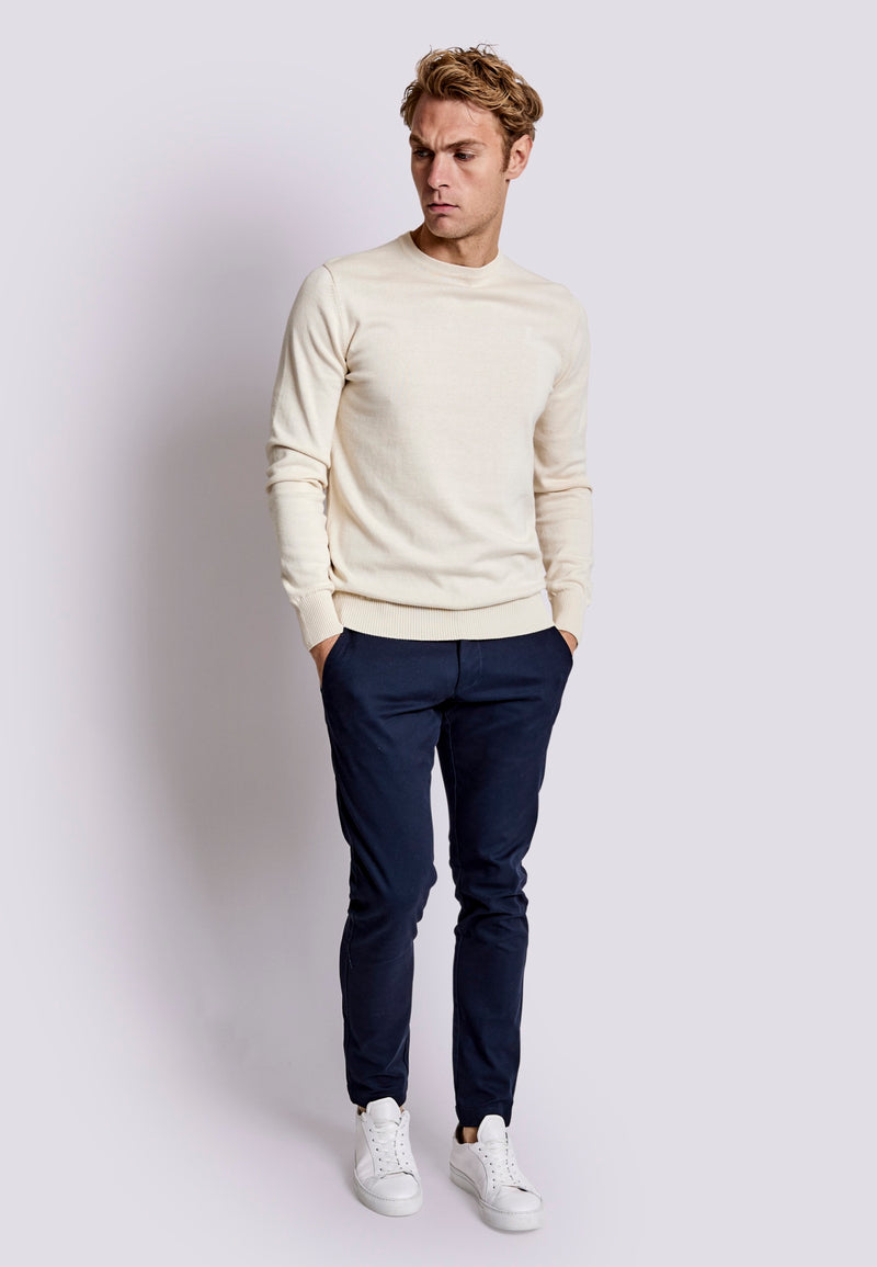 BS Andrik Slim Fit Chinos - Navy