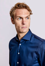 BS Colman Slim Fit Shirt - Navy