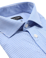 BS Kane Modern Fit Shirt - Blue/White