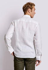 BS Bilbao Casual Modern Fit Shirt - White