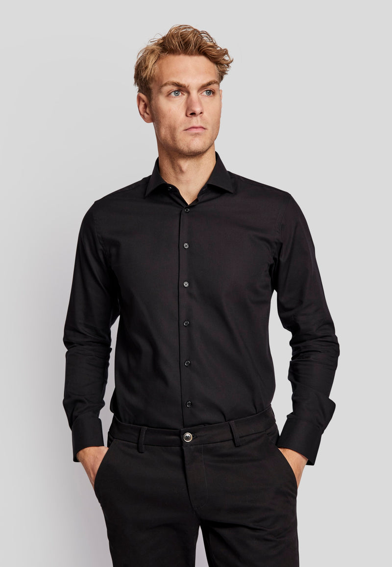 BS Begovic Modern Fit Shirt - Black