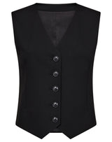 BS Decima Slim Fit Vest - Black