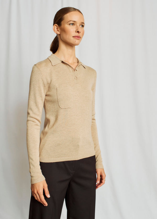 BS Celestina Regular Fit Knitwear - Sand