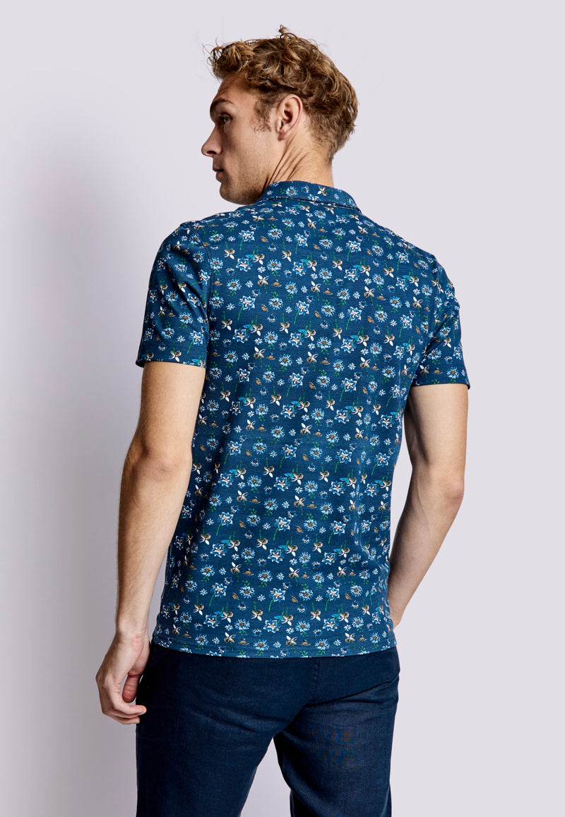 BS Rocky Regular Fit Polo Shirt - Navy