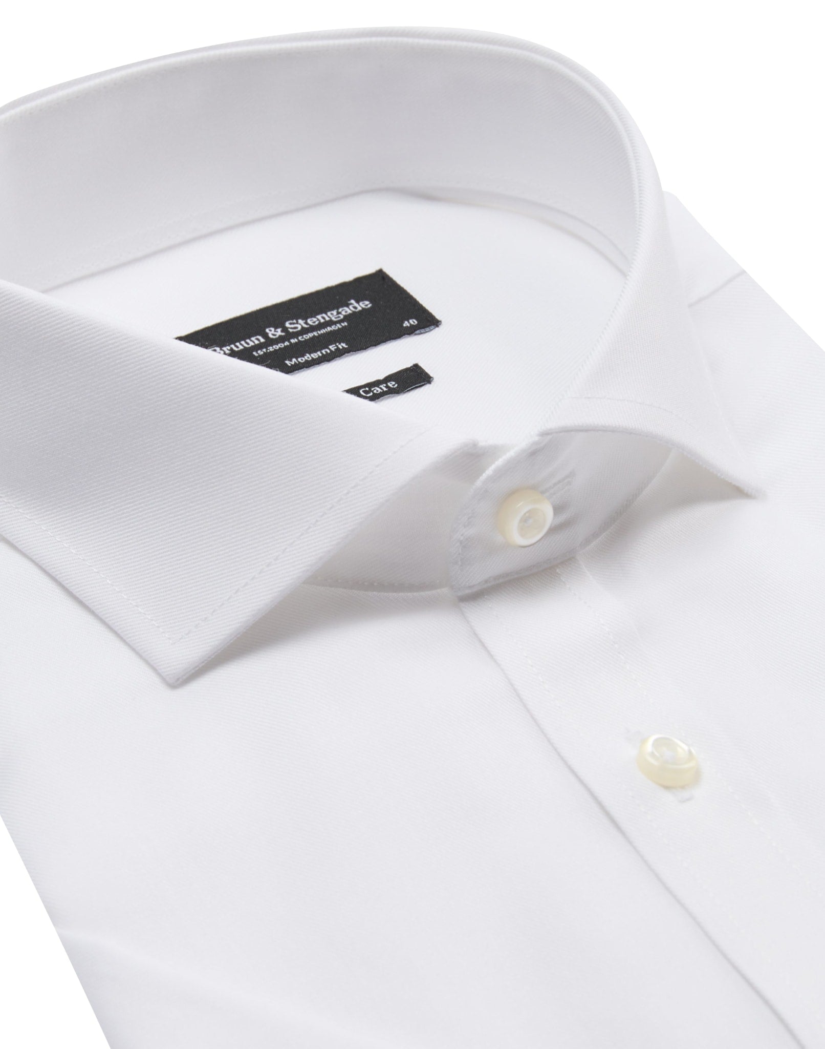 BS Willis Modern Fit Skjorte - White