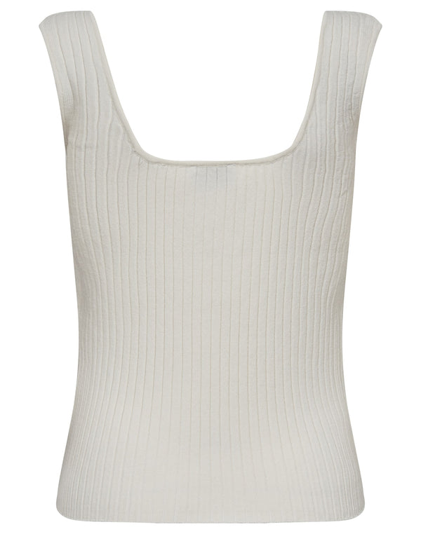 BS Mathilde Regular Fit Top - Off White