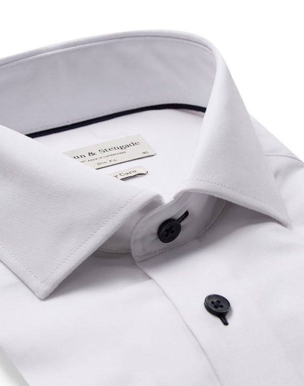 BS Gnabry Slim Fit Shirt - White