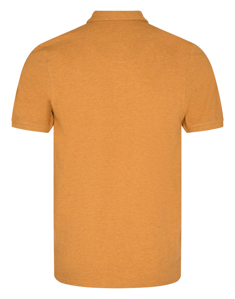 BS Monir Regular Fit Polo Shirt - Tan