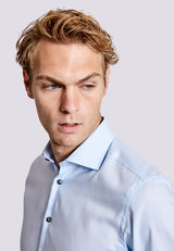 BS Xabi Modern Fit Shirt - Light Blue