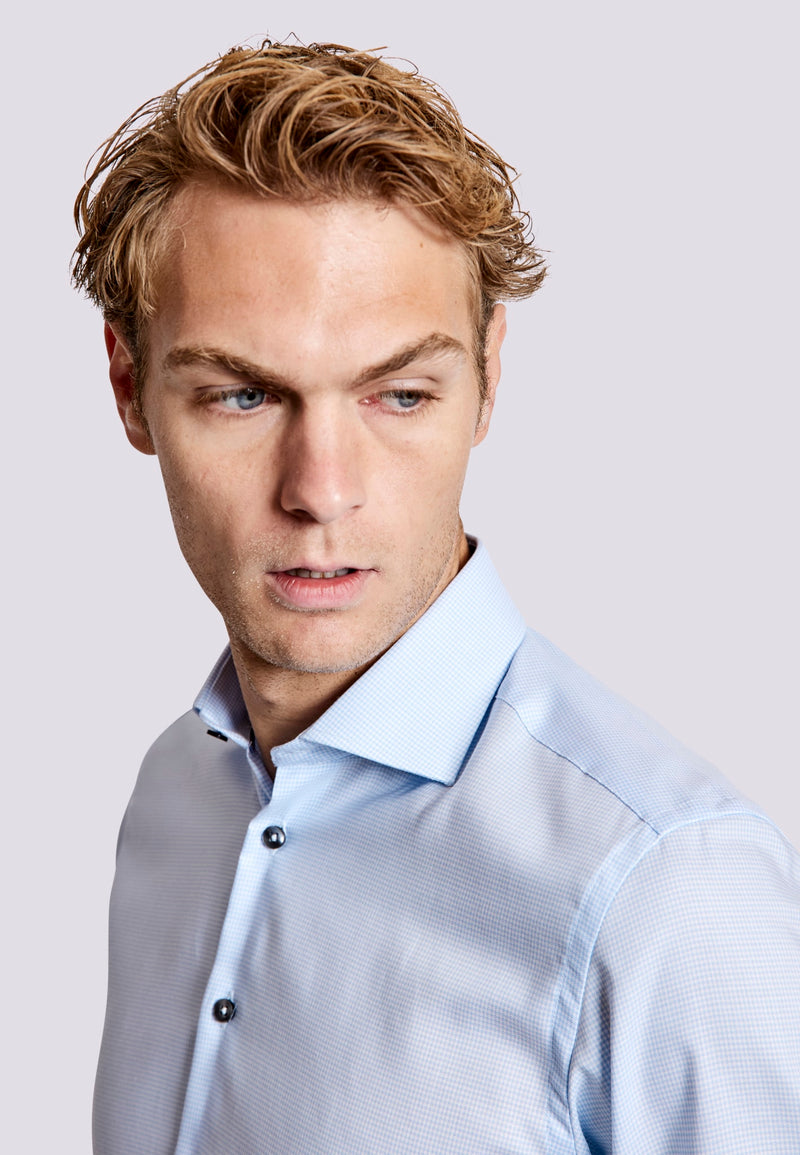 BS Xabi Modern Fit Shirt - Light Blue
