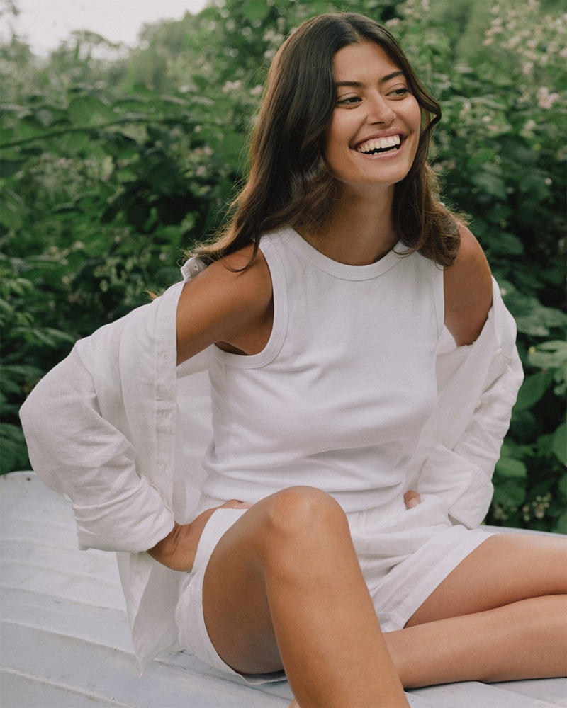 BS Martha Top - White
