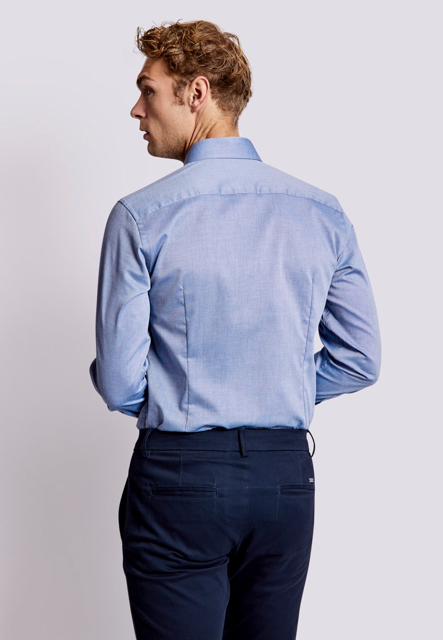 BS Pirlo Modern Fit Shirt - Blue