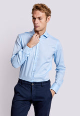 BS King Slim Fit Shirt - Light Blue