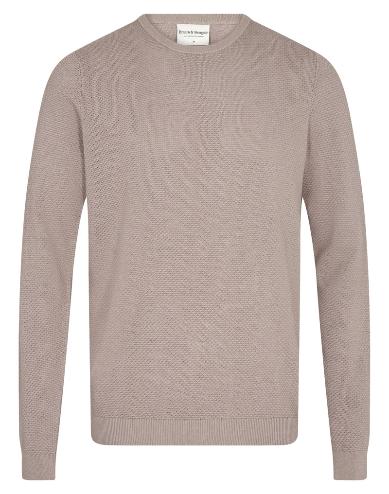 BS Hebert Regular Fit Knitwear - Clay