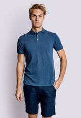 BS Monir Regular Fit Polo Shirt - Ocean